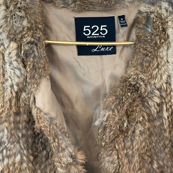525 rabbit fur vest - Picture 4 of 7
